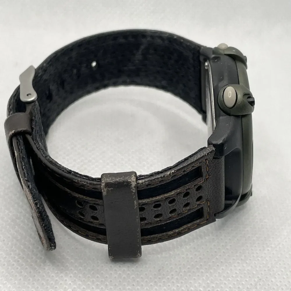 Timex Expedition T48042 Mens Brown Nylon/Leather Digital Dial Quartz Watch TMR71 - Picture 8 of 10